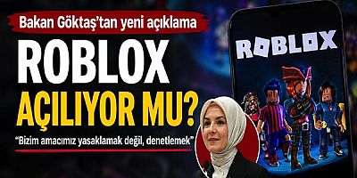 Roblox'a erişim açılacak mı? Bakan Göktaş'tan yeni açıklama