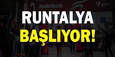 Runtalya başlıyor!