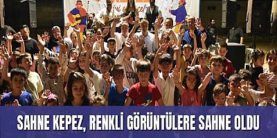 Sahne Kepez, renkli görüntülere sahne oldu