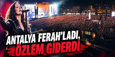 Şebnem Ferah Antalya’yı Salladı: ANFAŞ Konserinde Rekor Katılım