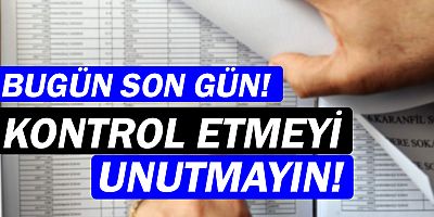 Seçmen kaydı nasıl kontrol edilir?