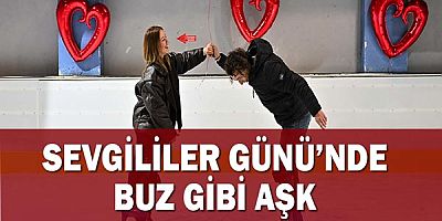 Sevgililer Günü’nde buz gibi aşk
