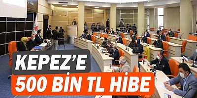Sıfır atıktan Kepez’e 500 bin TL hibe 