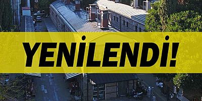 Sobacılar Çarşısı’nı yenilendi!