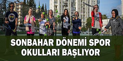 Sonbahar dönemi spor okulları başlıyor
