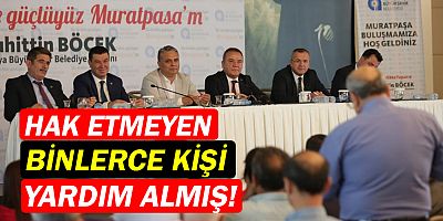 Antalya Büyükşehir Belediye Başkanı Muhittin Böcek