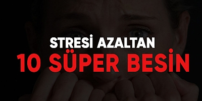  STRESİ AZALTAN 10 SÜPER BESİN