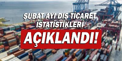 Şubat ayında ihracat %25,4, ithalat %44,5 arttı!