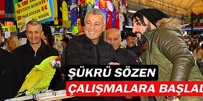 Şükrü Sözen, çalışmalara başladı!