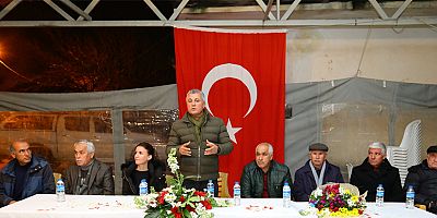 Şükrü Sözen halkla buluşuyor