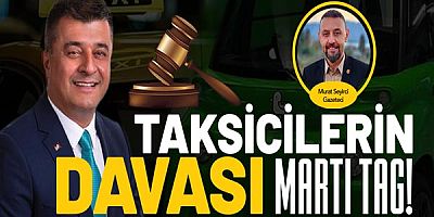 Taksicilerin davası Martı Tag!