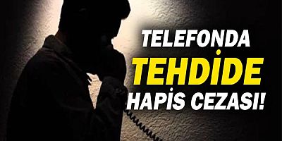 Telefonda doktoru tehdit eden kişiye hapis cezası verildi!