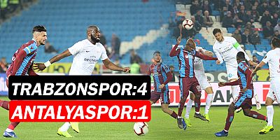 Trabzonspor 4-1 Antalyaspor