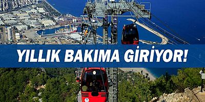Tünektepe Teleferik yıllık bakıma giriyor