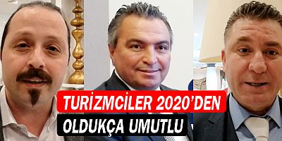 Turizmciler 2020'den oldukça umutlu