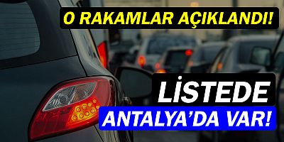 Türkiye'de kişi başına düşen otomobil sayısı açıklandı!