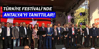 Türkiye Festivali'nde Antalya tanıtıldı!