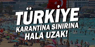 Türkiye, karantina sınırına uzak!
