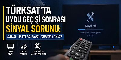 Türksat’ta Uydu Geçişi Sonrası Sinyal Sorunu: Kanal Listeleri Nasıl Güncellenir?