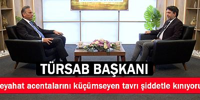 TÜRSAB Başkanı Firuz Bağlıkaya'dan Turizm Bakanı'na gönderme.