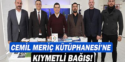 Ülkü Ocakları’ndan, Cemil Meriç Kütüphanesi’ne kıymetli bağış!