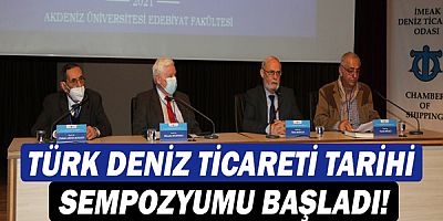 Uluslararası Türk Deniz Ticareti Tarihi Sempozyumu başladı!