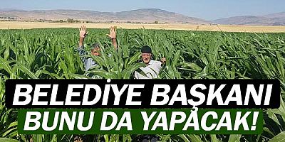 Ümit Uysal, mısır ekimine başlıyor!