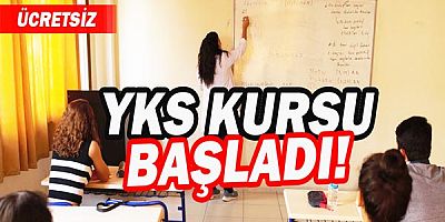Üniversite adaylarına YKS hazırlık kursu başladı!