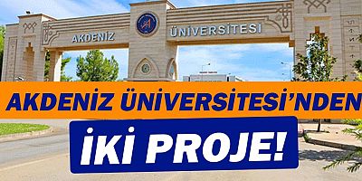 Üniversite-Sanayi İşbirliği  Programına Akdeniz Üniversitesi’nden 2 Proje