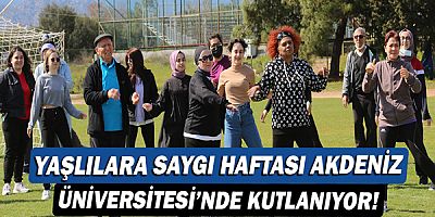 Üniversitede Yaşlılara Saygı Haftası’nda kuşaklararası egzersiz!