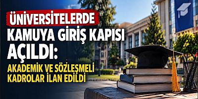 Üniversitelerde Kamuya Giriş Kapısı Açıldı: Akademik ve Sözleşmeli Kadrolar İlan Edildi