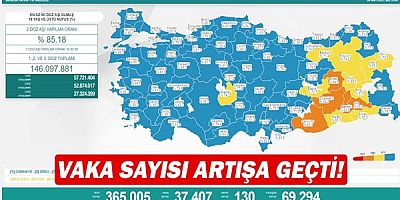 Vaka sayısı artışa geçti!