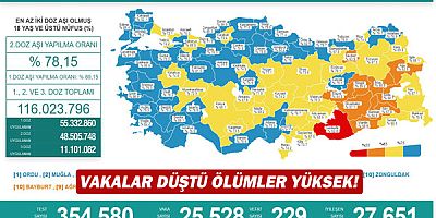 Vakalar düştü, ölümler yüksek!