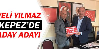 Veli Yılmaz, CHP'den Kepez'de aday adayı!