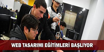 Web tasarımı eğitimleri başlıyor