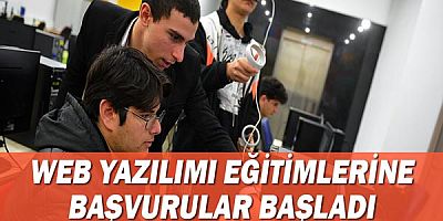 Web yazılımı eğitimlerine başvurular başladı