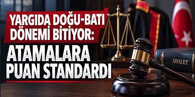 Yargıda Doğu-Batı Dönemi Bitiyor: Atamalara Puan Standardı