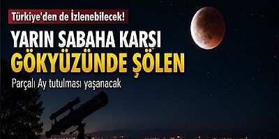 Yarın Sabaha Karşı Gökyüzünde Şölen: Türkiye'den de İzlenebilecek