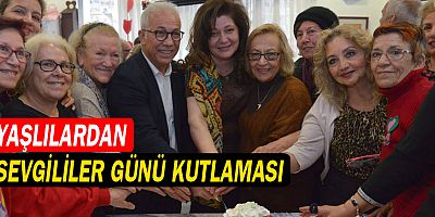 Yaşlılardan Sevgililer Günü kutlaması