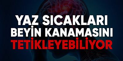 Yaz Sıcakları Beyin Kanamasını Tetikleyebiliyor