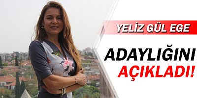 Yeliz Gül Ege, AKTOB için adaylığını açıkladı!