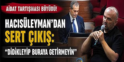 Yusuf Hacısüleyman’dan Cumhur Göncü’ye ''Didikleyip Buraya Getirmeyin''