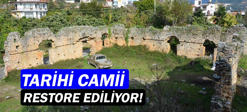 Tarihi Gülevşen Camii restore edilecek!