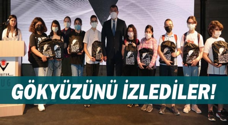 TÜBİTAK Gözlemevi’nde Gökyüzü Gözlem Etkinliği düzenlendi