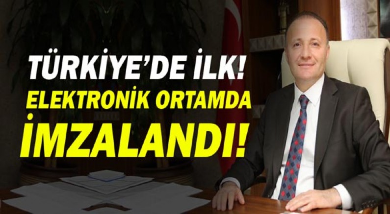 Türkiye’de İlk Defa Yüksek Lisans ve Doktora Tezleri Elektronik Ortamda İmzalandı!