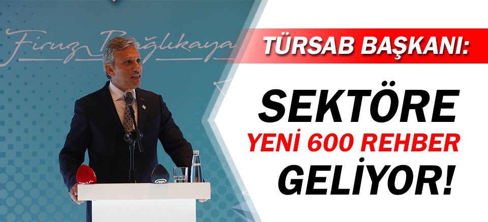 TÜRSAB Başkanı Bağlıkaya: Sektöre 600 rehber geliyor