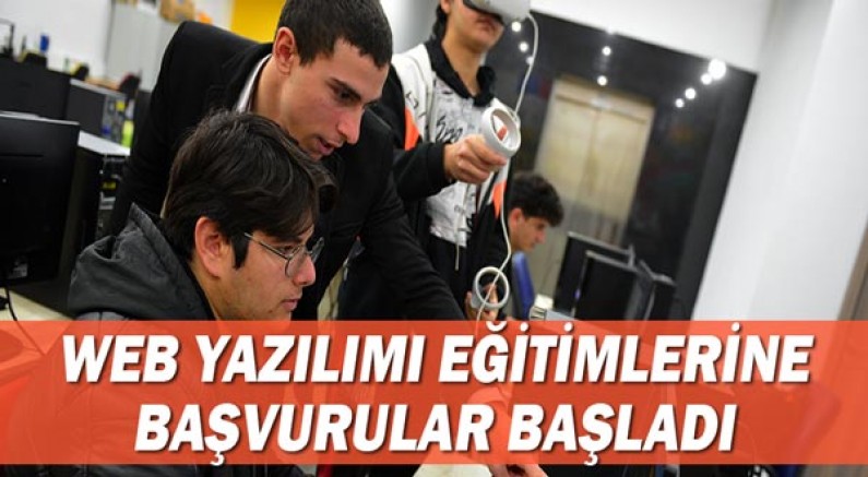 Web yazılımı eğitimlerine başvurular başladı